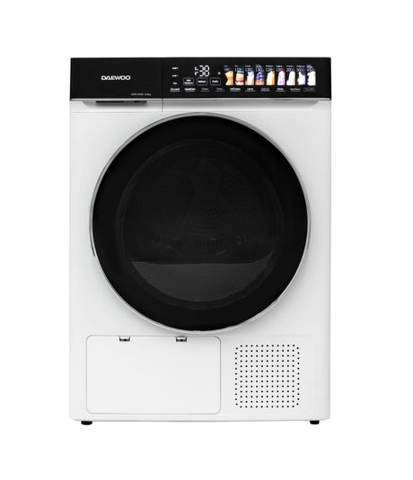 Daewoo Uscator de rufe Uscator de rufe Daewoo DDR-HS9E-1 | 9kg, Pompa de caldura, Clasa E, Touch control