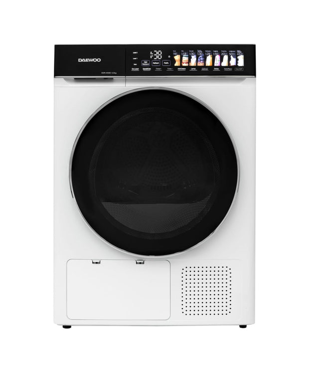 Daewoo Uscator de rufe Uscator de rufe Daewoo DDR-HS9E-1 | 9kg, Pompa de caldura, Clasa E, Touch control