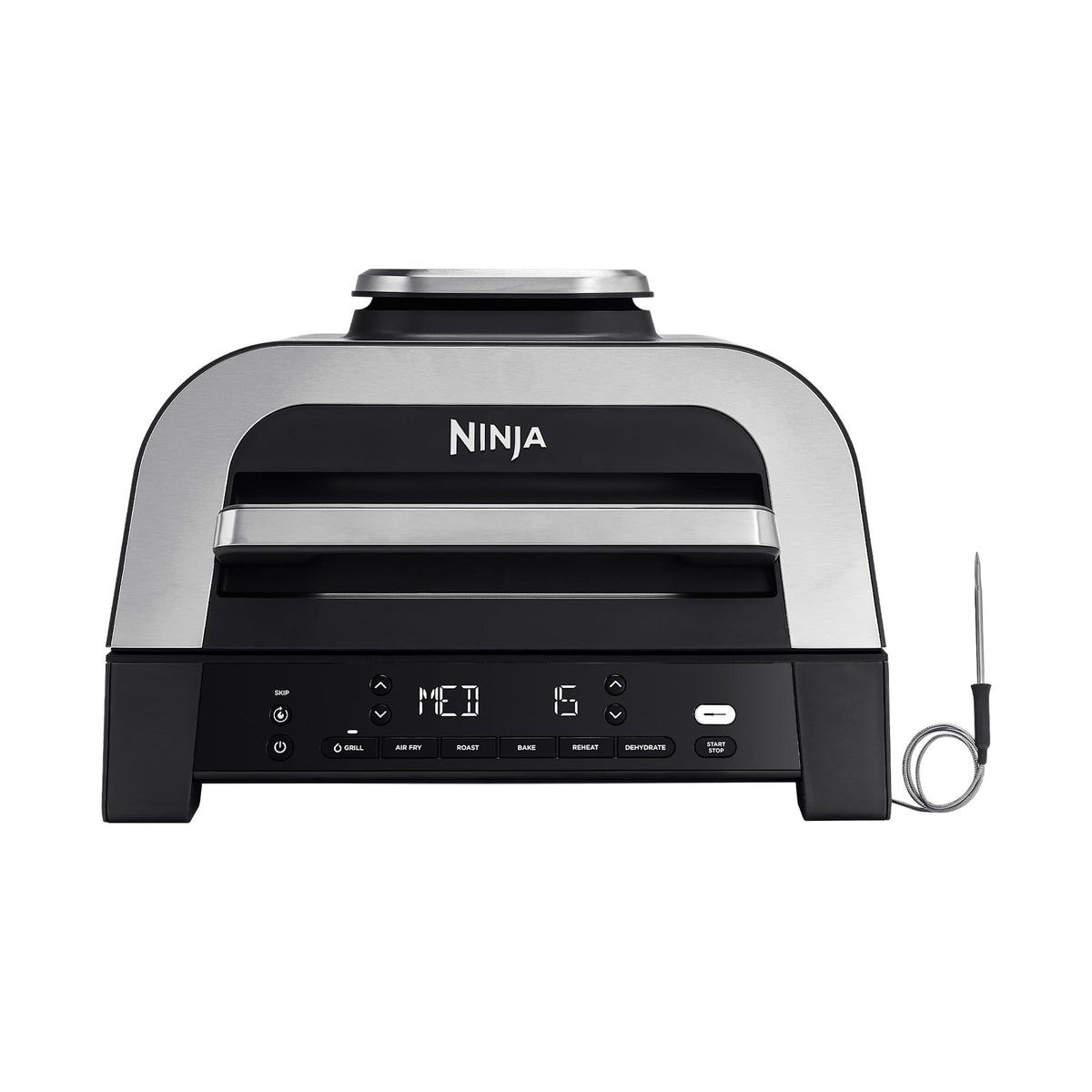 NINJA Gratar si friteuza Ninja MAX 6-in-1, 3.8L1760W, gri/ argintiu