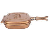 NeoKlein Tigaie Tigaie Grill Dubla NeoKlein DGR36-Gold | 36 cm, Culoare Auriu