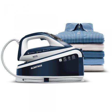 Statie de Calcat Albatros Royal Steam Care | Albastru