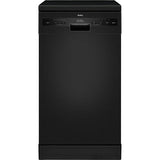 Masina de spalat vase Amica DFM46C8EOiBH | 45cm, 10 Seturi, Clasa C, Inverter, Negru