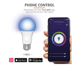 Bec Trust Smart WiFi, RGBCW E27 luminozitate 806 lm, clasa energetica A+