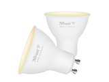 Bec Trust Smart WiFi, LED SPOT GU10 CCT luminozitate 345 lm, clasa energetica A+