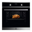 Electrolux Cuptor electric multifunctional (10 functii); SteamBake-gatire cu abur ; Seria 600 PRO; Timer cu display electronic; ; Usa cu 2 straturi de geam; Inchidere amortizata a usii; Ghidaj telescopic pe 1 nivel; Grill; Butoane retractabile; 2 tavi emailate + 1 g
