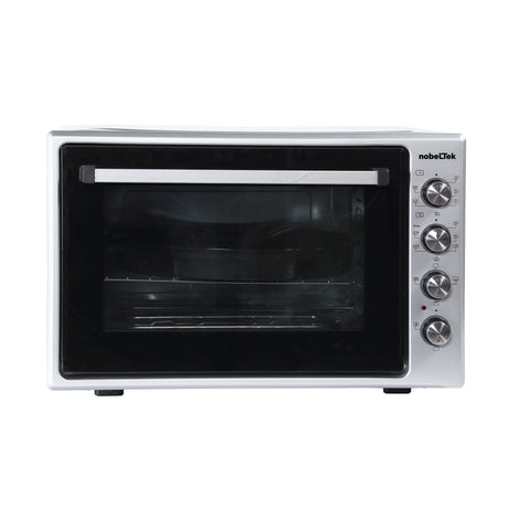 NobeLTek Kitchen Cuptor electric NobeLTek, 70L, 2200W, grill, timer, termostat, sticla dubla, ventilator, iluminare, inox