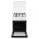 Aragaz SamusSM664ABS | 60cm, Alb, Timer, 60x63.5x86cm