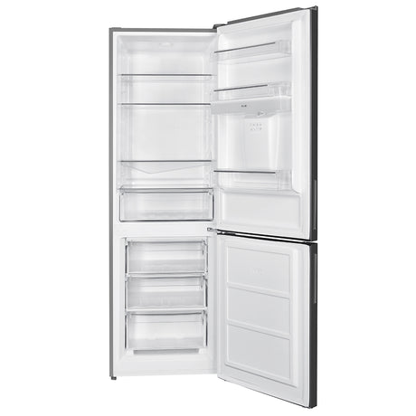 Combina Frigorifica Samus SCX396ED | 313L, Clasa E, H 186cm, Inox