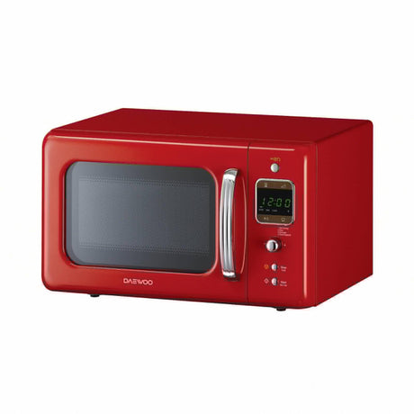 Daewoo Cuptor microunde Cuptor cu microunde Daewoo KOR-6LBRR | 20L, Digital, Retro, Rosu