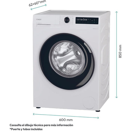 Candy Masina de spalat rufe Masina de spalat rufe Candy BR 412BL8-S | 12kg, 1400RPM, Clasa A, WiFi, Inverter, 59.5x68.1x85cm