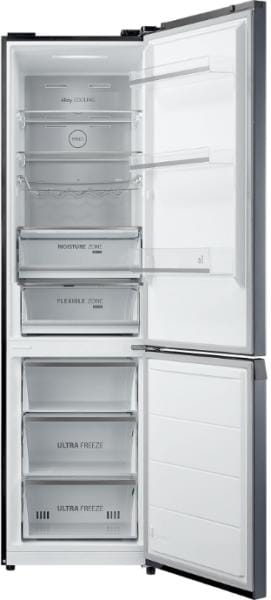 Toshiba Combina frigorifica Combina Frigorifica Toshiba GR-RB500WE-PMJ(06) | 378L, No Frost, Clasa E, LED, Morandi Grey, 59.5x66x201.8cm