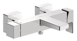 Duravit Baterie cada Duravit, Manhattan single lever bath mixer exposed installation, monocomanda, aparenta, cartus ceramic, diverter, levier metalic, crom