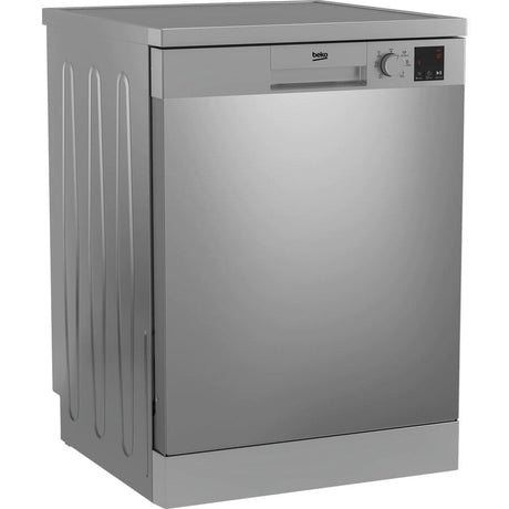 Beko Masina de spalat vase Masina de spalat vase Beko DVN06430X | 14 seturi, 6 programe, Clasa D, Silver, 59.8x60x85cm