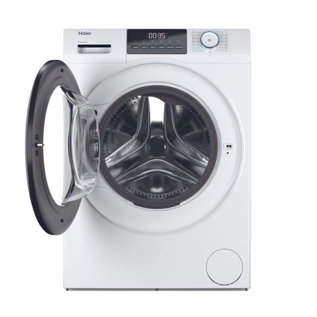 Masina de spalat rufe Haier HW100-BP14929A-S | 10kg, 1400RPM, Inverter, Clasa A-20%, Alb