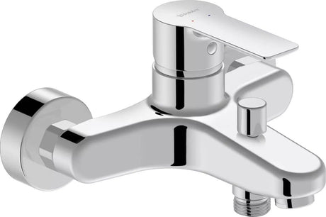 Duravit Baterie cada Duravit, A.1 Single lever bath mixer, monocomanda, aparenta, cartus ceramic, diverter, crom