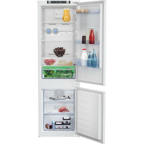 Beko Combina frigorifica Combina frigorifica Beko BCNA275E41SN | 254L, NoFrost, Clasa E, Inverter, 54x54.5x177.5cm
