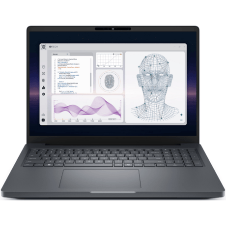 DELL Laptop Dell Pro Max 16 Plus MB16250, 16" FHD+ LCD 1920x1200 with 500nits, DCI- P3 100%, VRR 120Hz, Non-touch, WLAN, IR Camera, Microphone, 8MP IR with USB Synapctics Camera, HDR with UPD ready, TNR5, Palmres