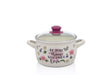Metalac Oala Oala Metalac Spring 380506 | 3.1L, Capac Sticla, Emailata, 18cm