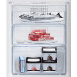 Beko Combina frigorifica Combina frigorifica Beko BCHA275K41SN | 275L, Semi NoFrost, Clasa F, LED, 54x54.5x177.5cm