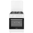 Nobeltek Aragaz Aragaz Nobeltek NLT 6603A/G1 | 60x60 cm, Plita + Cuptor Gaz, Grill, Gratare Fonta, 60x60x85cm