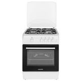 Nobeltek Aragaz Aragaz Nobeltek NLT 6603A/G1 | 60x60 cm, Plita + Cuptor Gaz, Grill, Gratare Fonta, 60x60x85cm