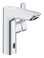 Grohe Baterie lavoar cu senzor infrarosu Grohe, Eurosmart OHM sensor basin 6V, hibrida, alimentare 6V, optiune operare manuala, mixare apa, cartus ceramic, program dezinfectie, crom