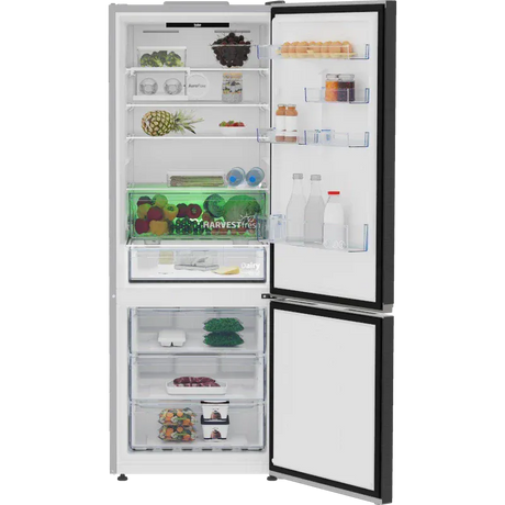 Beko Combina frigorifica Combina frigorifica Beko B3RCNE564HXBR | 490L, Clasa E, NoFrost, Dark Inox, 70x74.5x192cm