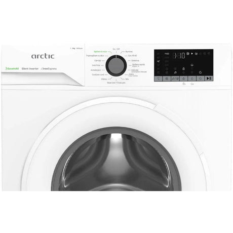 ARCTIC Masina de spalat rufe Masina de spalat rufe Arctic APLM2WFSU29412W | 9kg, 1400rpm, Clasa A, Motor Inverter, ExtraSteam, 60x54.6x84.5cm
