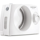 Zelmer Feliator Zelmer, 150W,lama inox 170 mm, lama suplimentara pt alimente mai dure, reglaj grosime, protectie, tava pt alimente, alb