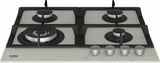 Beko Plita pe gaz Plita pe Gaz Beko HILW64225SBG | 60cm, 4 Arzatoare, Sticla Gri, Wok