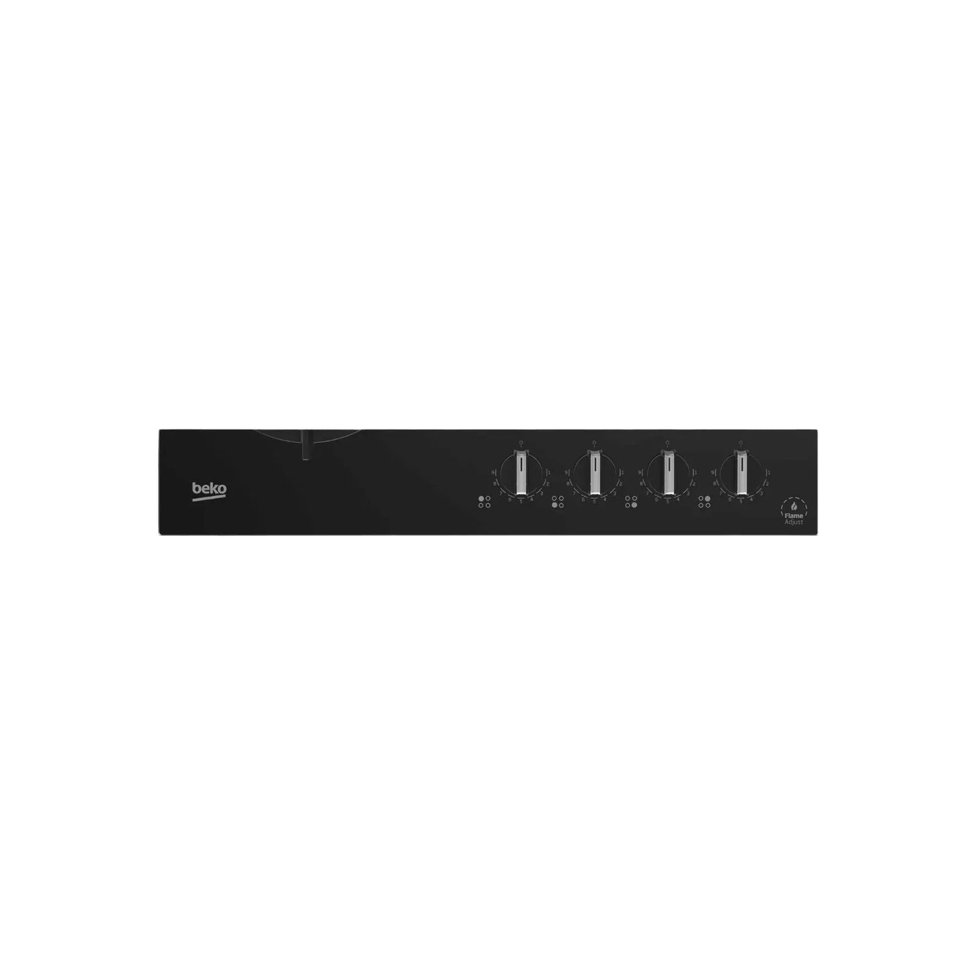 Beko Plita pe gaz Plita pe Gaz Beko HILW64322S | 60cm, 4 Arzatoare, Wok, FlameAdjust
