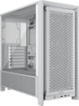 Corsair Carcasa PC Carcasa CORSAIR 4000D RS CC-9011313-WW | Mid Tower, ATX, Alb, Tempered Glass