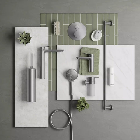 Duravit Savoniera Duravit, Soap shelf Starck T, incl. white frosted glass brushed stainless steel, montare pe perete, fixare ascunsa, metal/sticla, crom mat