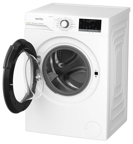 ARCTIC Masina de spalat rufe Arctic, 10kg, 1400rpm, Clasa A, Motor Silent Inverter, SAVEINALL, ExtraSteam, Display, Recycled Tub, Alb