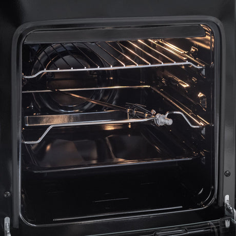 NobeLTek Cooking Aragaz Nobeltek, 50x60, plita si cuptor pe gaz, grill gaz, rotisor, aprindere electrica plita, iluminare cuptor, siguranta plita si cuptor, echipat cu diuze GN, diuze GPL de schimb, front si plita inox, laterale silver