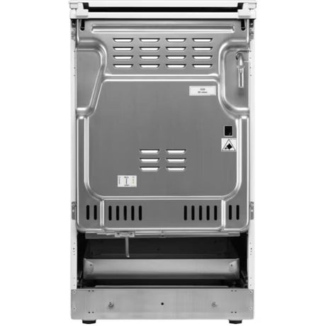 Electrolux Aragaz Electrolux, Mixt, 4 arzatoare, Siguranta plita, Aprindere integrata, Timer mecanic, Iluminare cuptor, Grill, Clasa A, 50 cm, Negru