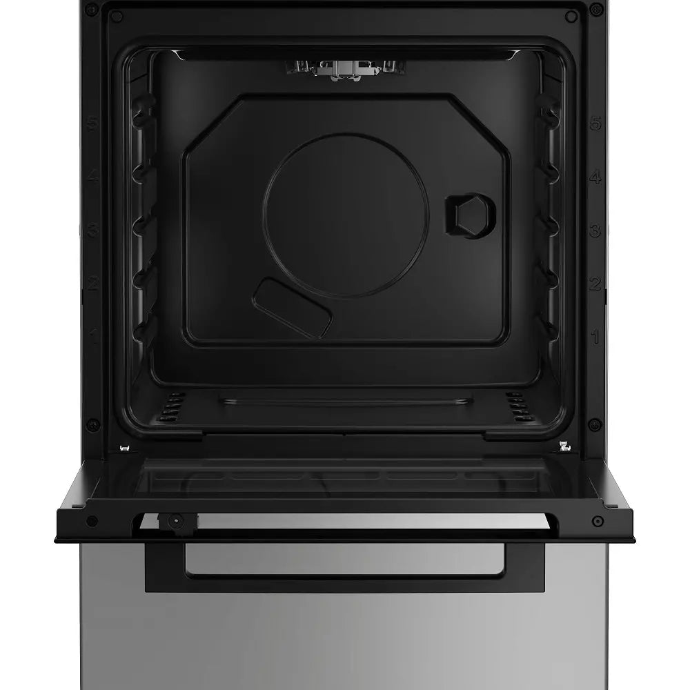 Beko Aragaz Aragaz Beko FSGT52110DXON | 4 Arzatoare, Grill Gaz, Rotisor, Timer, 50x60x85cm