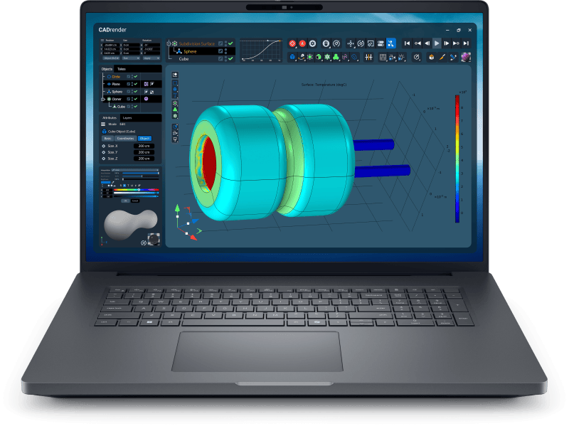 DELL Laptop Dell Pro Max 18 Plus (MB18250), 18" QHD+ LCD 2560x1600 with 500 nits, DCI-P3 100%, Non-Touch, WLAN, IR camera, Microphone, ENERGY STAR Qualified, EPEAT 2018 Registered (Gold), 8MP IR with USB Synapcti