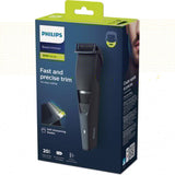 Philips Aparat de tuns barba PHILIPS Seria 3000 BT3233/15, acumulator, autonomie 1h, gri antracit