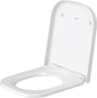 Duravit Capac WC Capac WC Duravit Happy D.2 0064590000 | Soft Close, Balamale Inox, Dreptunghiular, Alb