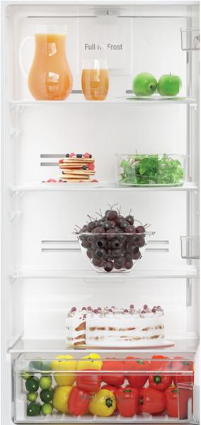 ARCTIC Combina frigorifica Combina frigorifica Arctic AK54305M40NFS | 266L, 190L frigider, 76L congelator, Clasa E, Silver, 54x57.4x181.3cm