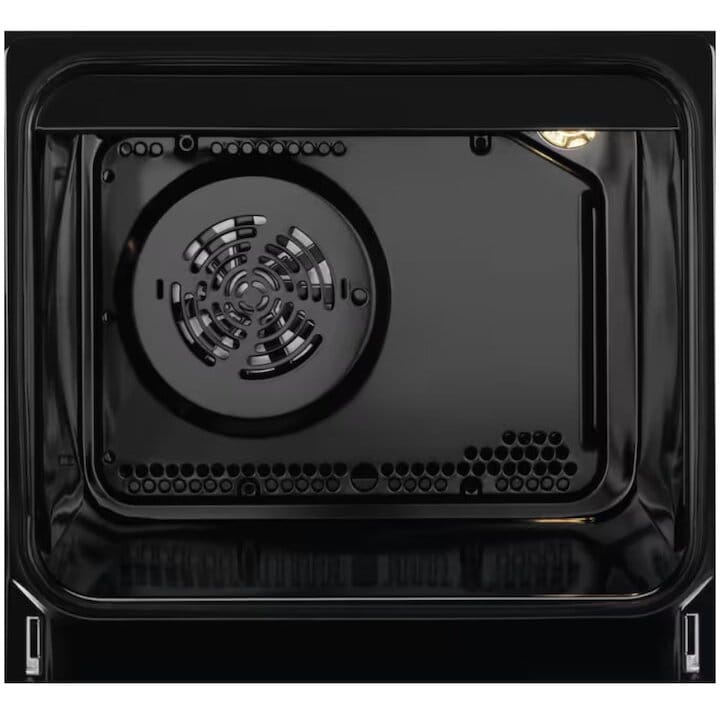 Electrolux Aragaz Electrolux, Mixt, 4 arzatoare, Siguranta plita, Aprindere integrata, Timer mecanic, Iluminare cuptor, Grill, Clasa A, 50 cm, Negru