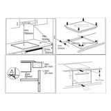 Plită Inducție Samus PSI-32BG4 | 2900W, 4.4kg, 30cm, Digital, Touch