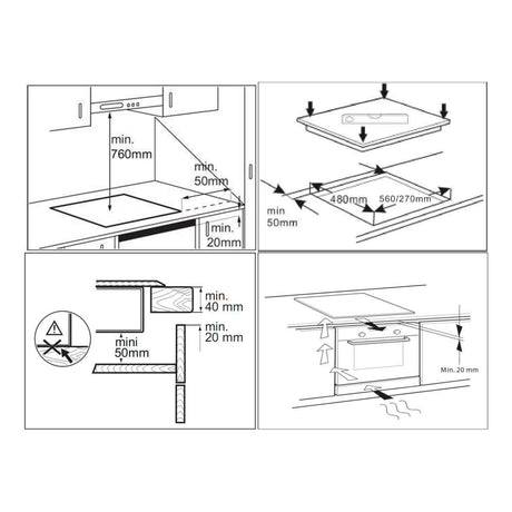 Plită Inducție Samus PSI-32BG4 | 2900W, 4.4kg, 30cm, Digital, Touch