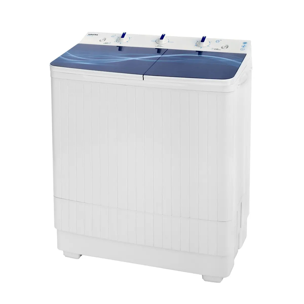 Nobeltek Masina de spalat rufe Masina de spalat rufe semi-automata NobeLTek NSWM 5.3B | 5kg, 350W, Timer 15min, Alb