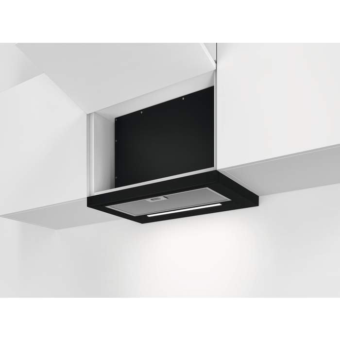 Electrolux Hota incorporabila telescopica ELECTROLU, 1 motor, 600 m3/h, L 60 cm, negru