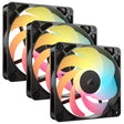 Corsair Ventilatoare carcasa Ventilatoare Carcasa CORSAIR RS120-R CO-9050196-WW | 3x120mm, ARGB, 2100 RPM, Negru