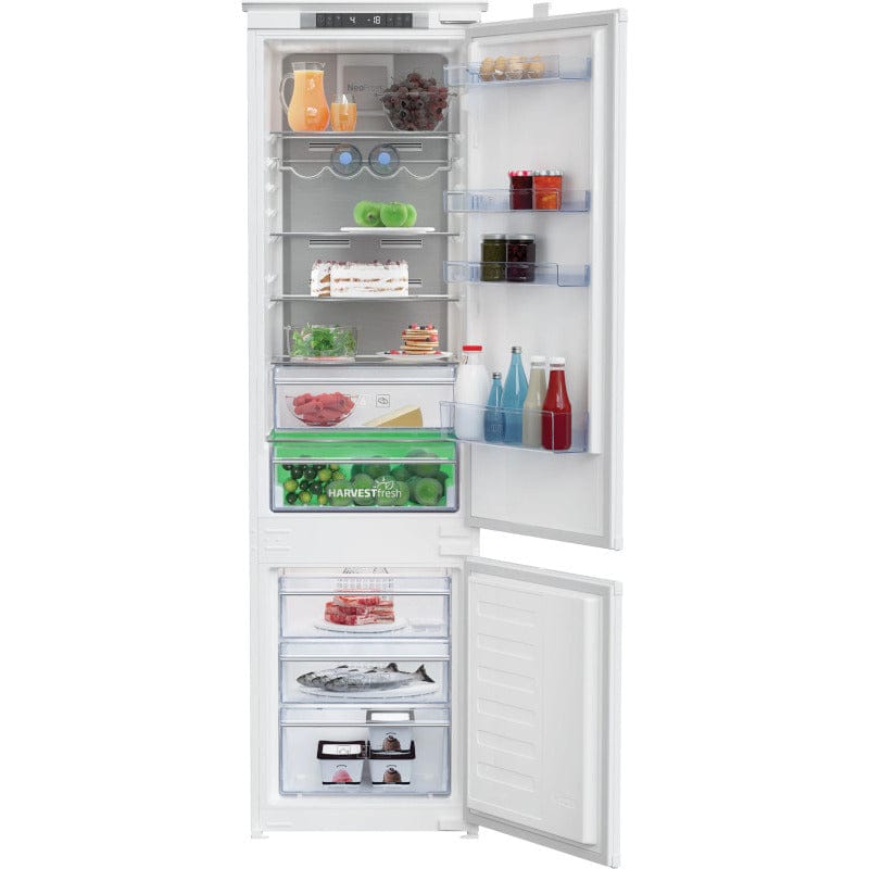 Beko Combina frigorifica Combina frigorifica Beko BCNA306E4SN | 306L, NeoFrost, Clasa E, HarvestFresh, Inverter, 54x54.5x193.5cm