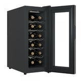 Răcitor de vinuri Samus SRV38CR12 - capacitate neta 33 l, capacitate sticle:12,  mod racire: termoelectric, panou control tactil cu afisaj electronic, temperatura interioara 11