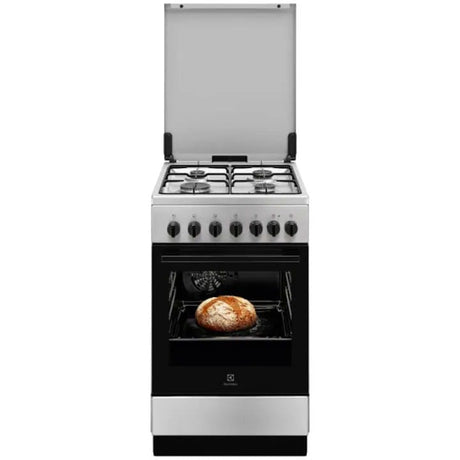 Electrolux Aragaz Aragaz Electrolux LKK520023X | mixt, 4 arzatoare, Gaz + Electric, L 50 cm